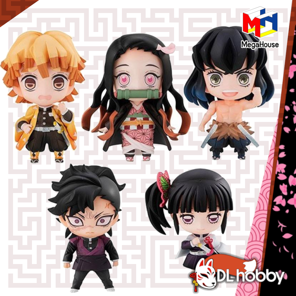 Demon Slayer Nezuko Deformed Figure Megahouse Collection Mini Figure ...