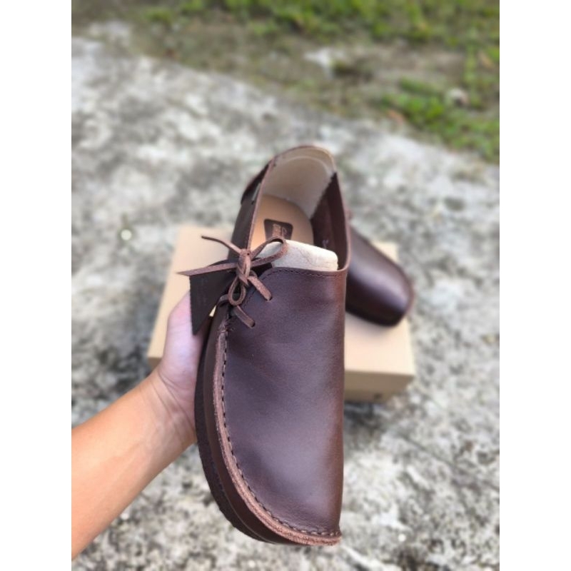 CLARKS LUGGER WALLABEES NATALIE LEATHER KASUT SHOES CLARK Shopee Singapore