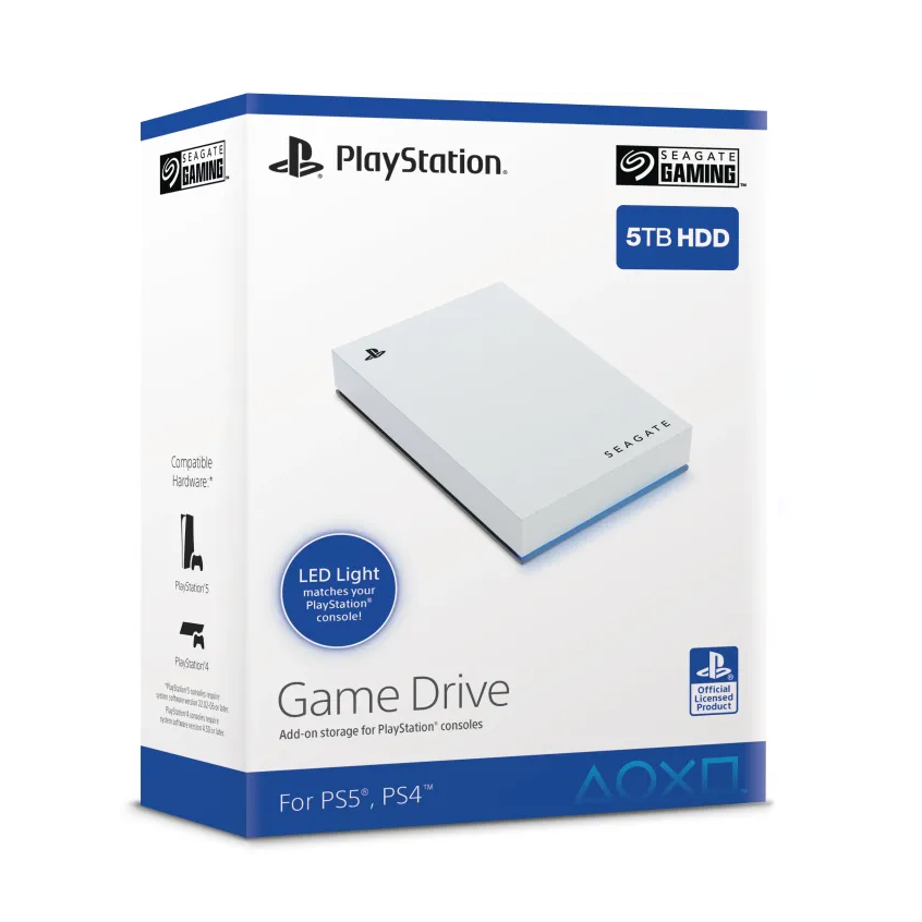 【未使用】Seagate Game Drive HDD 4TB PS5/PS4 SEAGATE EXT HDD GAME DRIVE FOR PS4, PS5 HARD DRIVE HARD DISK V