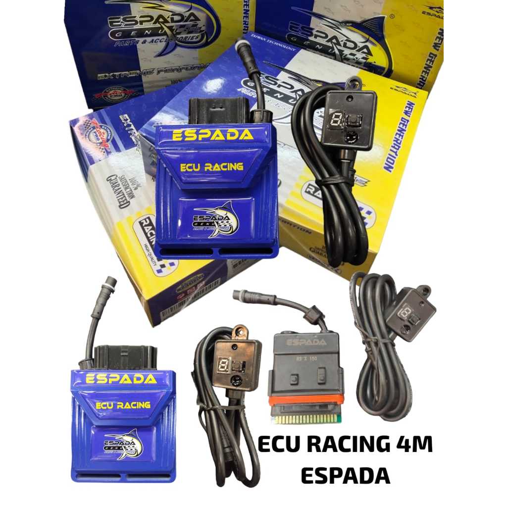 4 MAP ECU ESPADA RACING ECU Y15 V1 ECU Y15 V2 ECU RS150 ECU RSX ECU Y16 ...