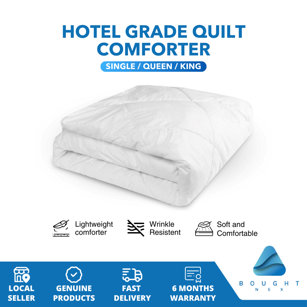 Hotel Grade Quilts Comforter Microfibre Fabric Blanket Quilt Insert