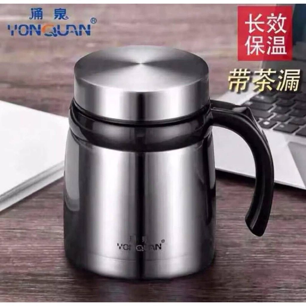 304 Stainless Steel Vacuum Thermal Office Flask Mug Cup Thermal Thermos ...