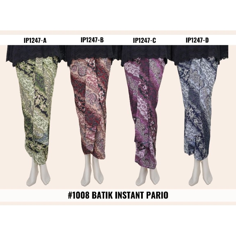 BATIK INSTANT PARIO KOLEKSI RAYA 2025* | Shopee Singapore