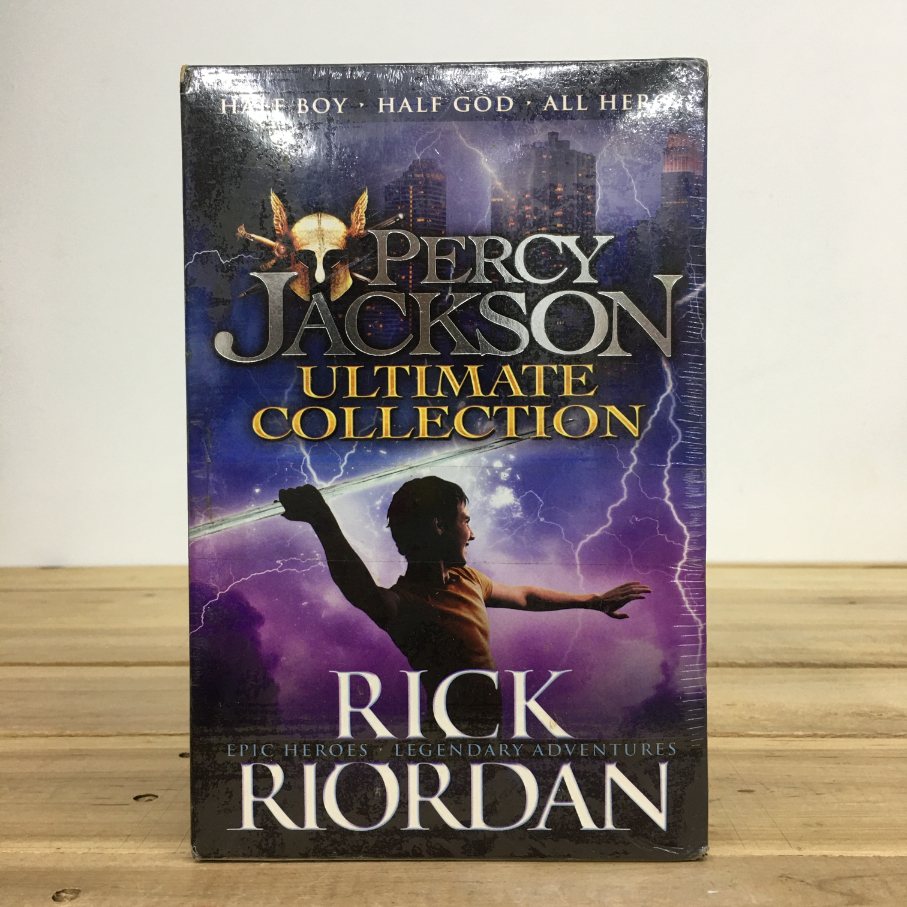 Rick Riordans Percy Jackson Ultimate Collection Boxset 5 Books New