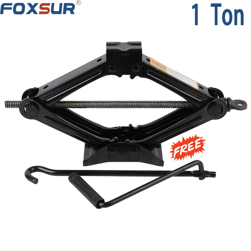 Manual Heavy Duty Car Scissor Jack 1 Ton Garage Jack Kereta Service ...