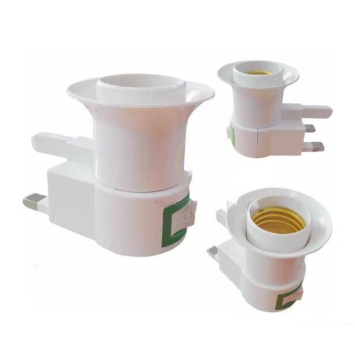 Night lamp 3 pin plug with e27 lamp holder e27 base pemegang lampu ...