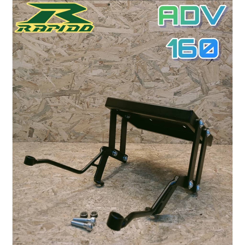 MONORACK RAPIDO ADJUSTABLE REAR RACK HONDA ADV160 RAPIDO ADV 160 ...