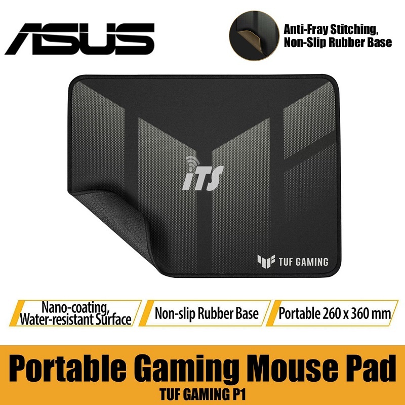 Asus TUF Gaming P1 Portable Gaming Mouse Pad (260 x 360mm) Shopee