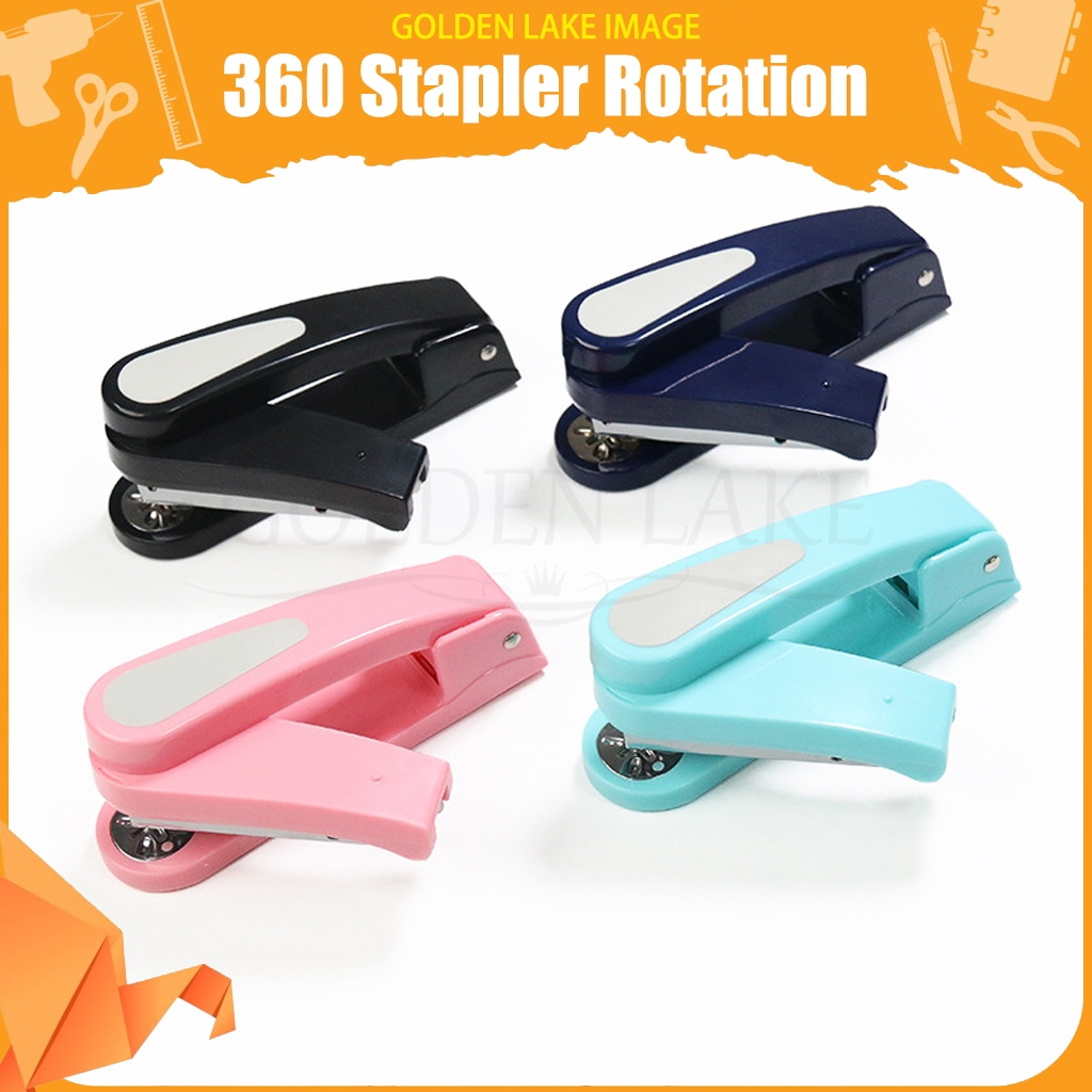 Stapler KW-TRIO 360 Stapler Rotation Swivel Stapler, 24/6 Staples Heavy ...