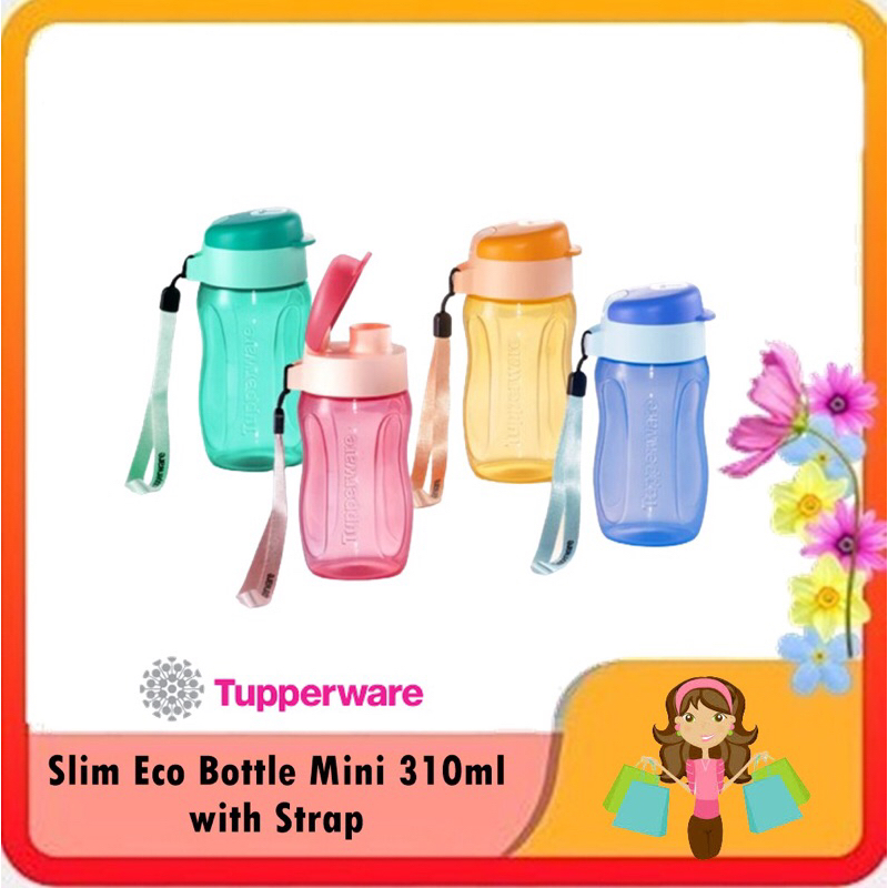 Tupperware Slim Eco Bottle Mini with Strap 310ml (1pc) | Shopee Singapore