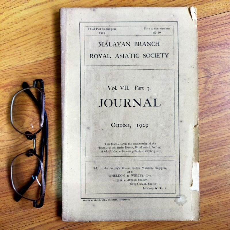PSBL [Collector] JMBRAS 1929: PERAK GENIES, RITUAL OF THE RICE FIELD ...