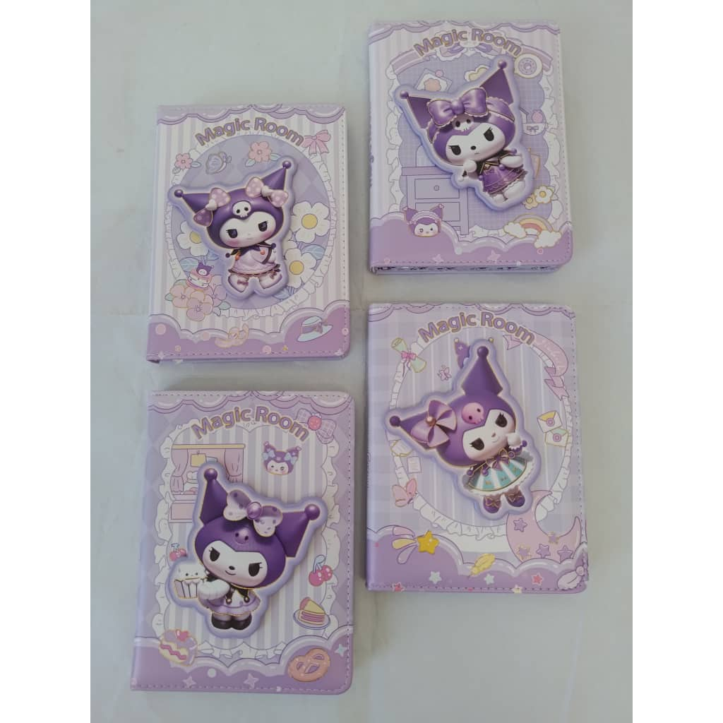 A5 Fancy Sanrio Note Book with Spinning kuromi Shape ( ZZLPU36-0977 ...