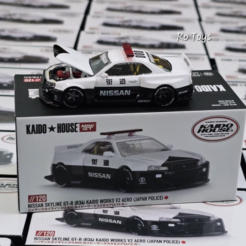 街道ハウス ポリス パトカー SKYLINE GT-R KAIDO HOUSE Hobby Store Xe