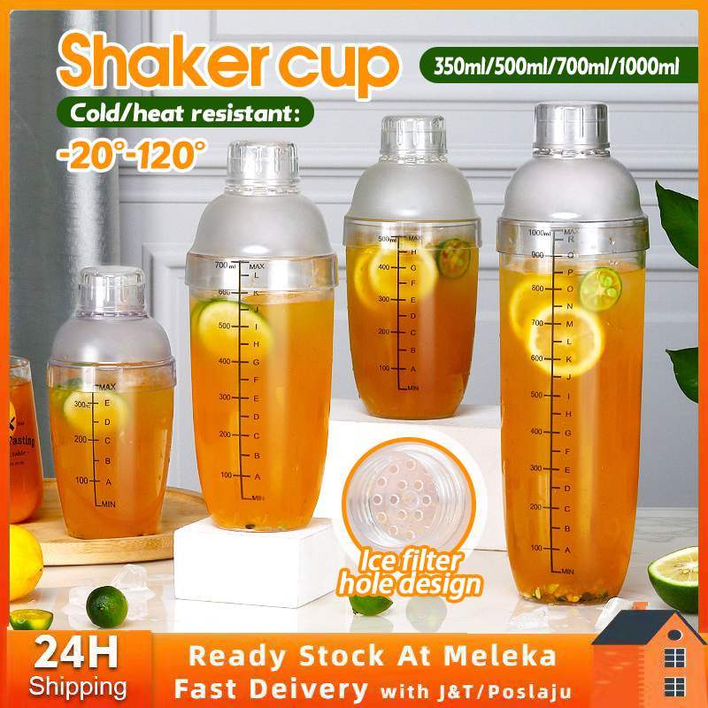 Cocktail Shaker Set 350ml/530ml/700ml Cocktail Shaker Water Cup Home ...