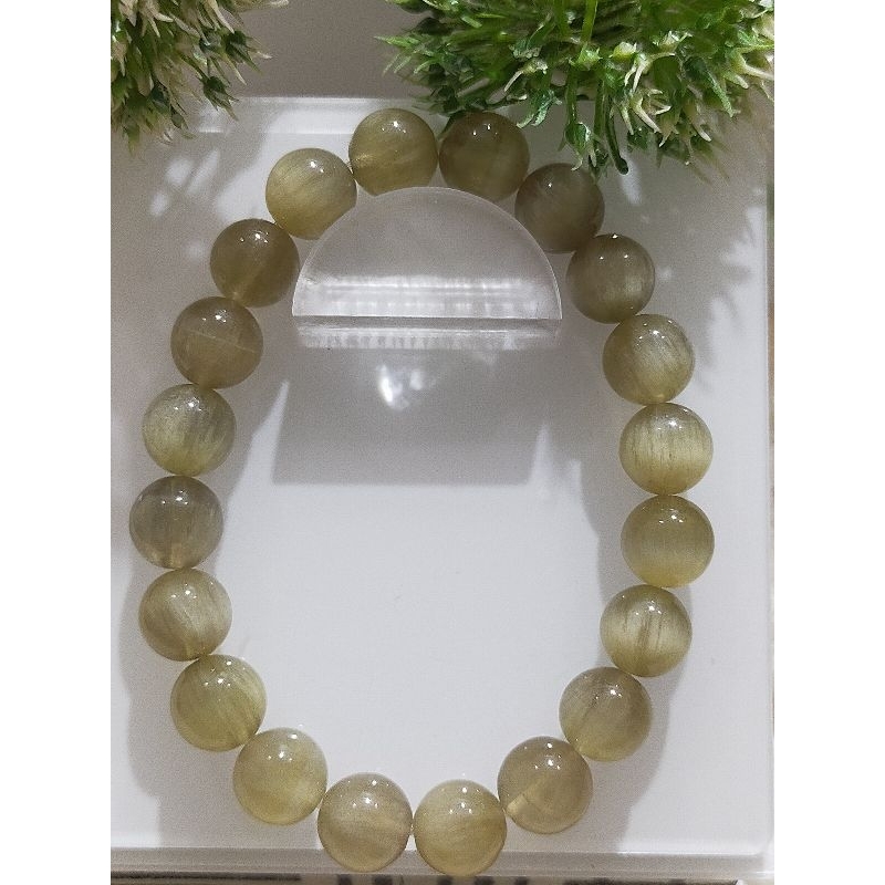 Silky Fluorite Bracelet [Good Grade 100% Natural] 拉丝萤石手串 