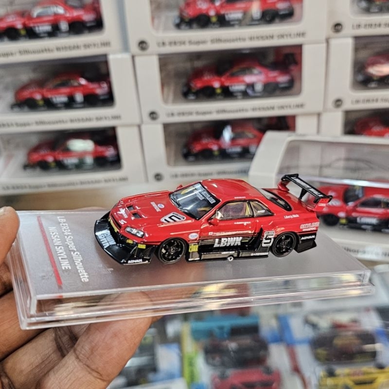 CM NISSAN SKYLINE GT-R R34 LBWK LB-ER34 SUPER SILHOUETTE | Shopee Singapore