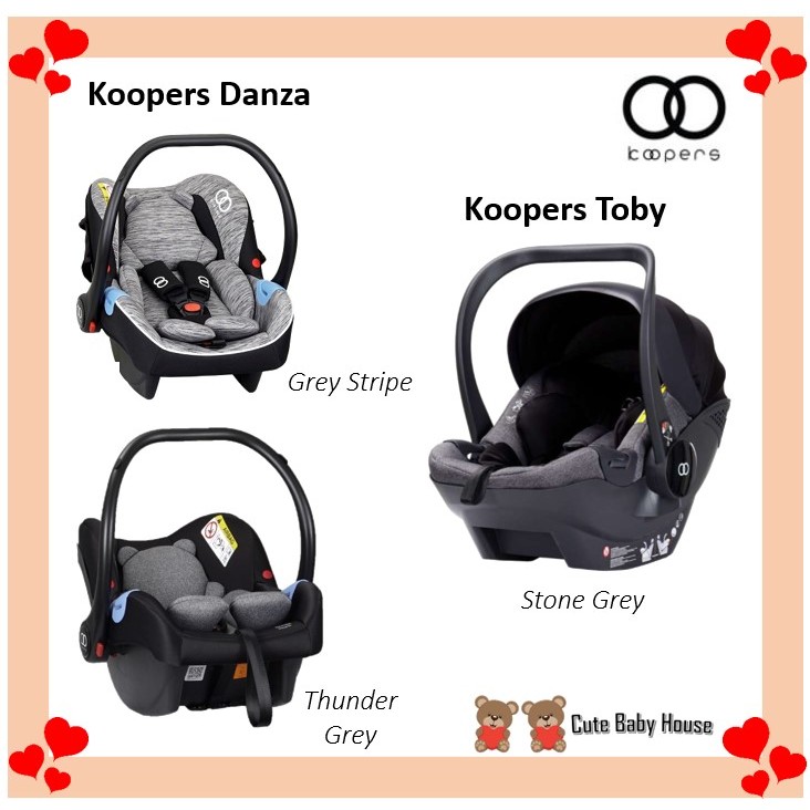 Koopers Toby / Danza Infant Carrier Car Seat (1 Year Warranty) | Shopee ...