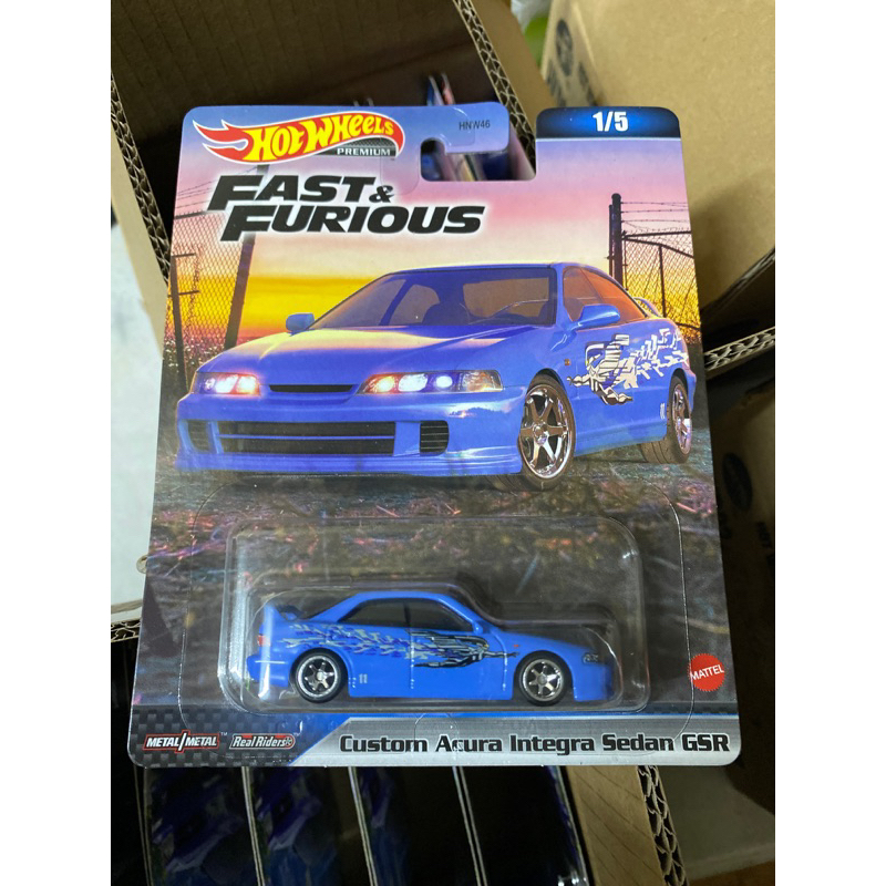 Hot Wheels Fast & Furious Premium Car Culture Custom Acura Integra ...