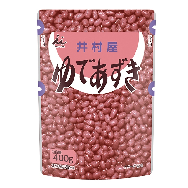 Imuraya Yude Azuki 400g Japanese Boiled Sweet Red Beans 井村屋 ゆであずき ...