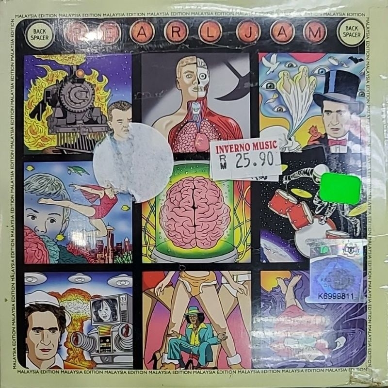 Pearl Jam Backspacer (CD) Shopee Singapore