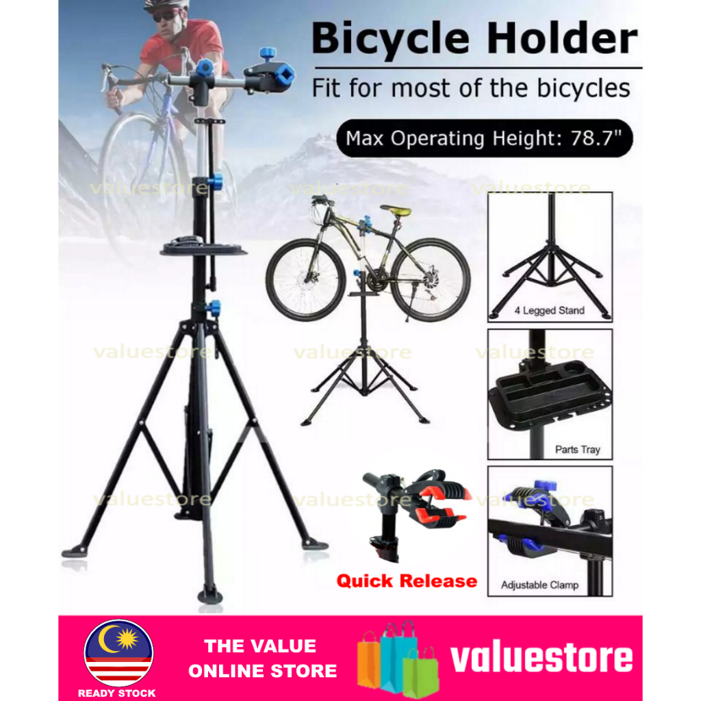 Bicycle Service Stand / Repair Rack / Bike Hanging Stand Maintenance ...