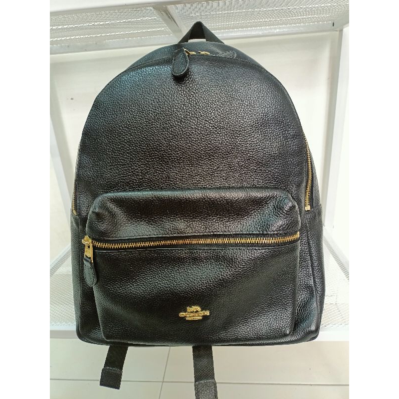 Medium charlie backpack on sale coach