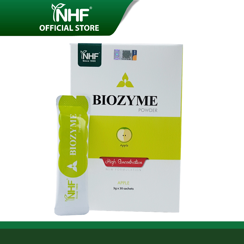 NHF Biozyme (Apple) - Digestive Enzyme | Helps Digestion 消化酶 (3g x ...