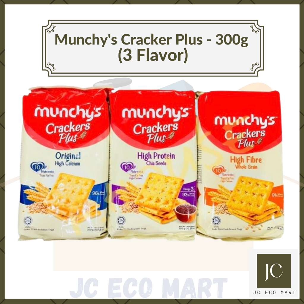 Munchy's Cracker Plus - 300g | Shopee Singapore