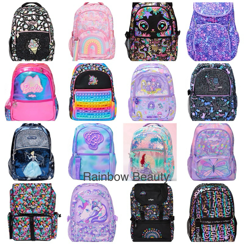 Smiggle Backpack Girl School Bag for Children Age 7 Elementary School Shopee Singapore