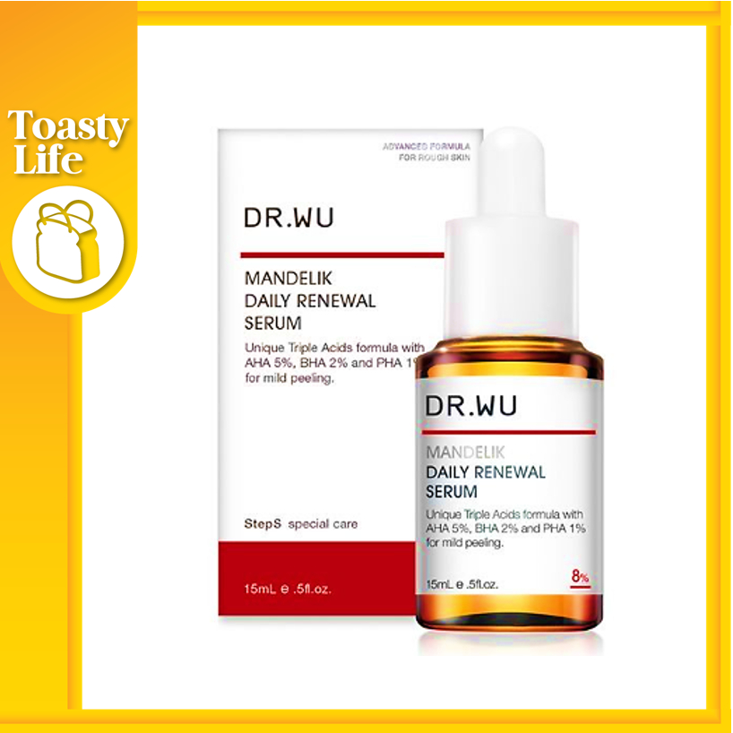 [ DR.WU ] Daily Renewal Serum With Mandelic Acid 杏仁酸溫和煥膚精華8% 5ml / 15ml ...