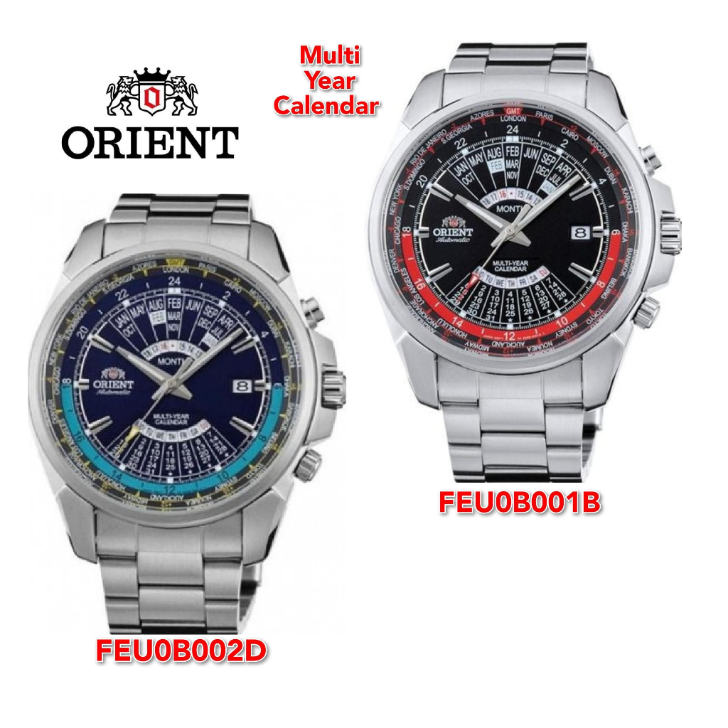 Orient automatic multi year calendar sale