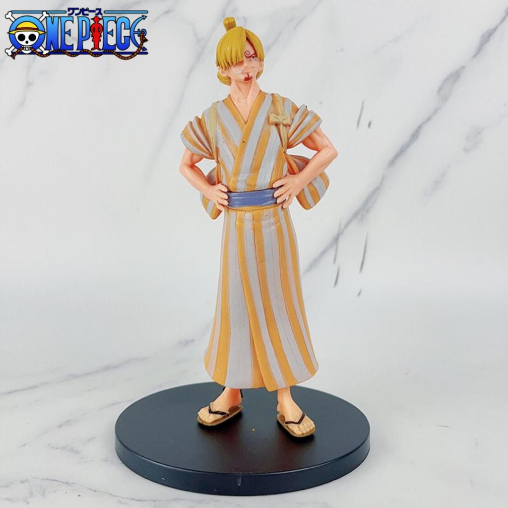 One Piece Sanji Figure Wano Arc Model Toys