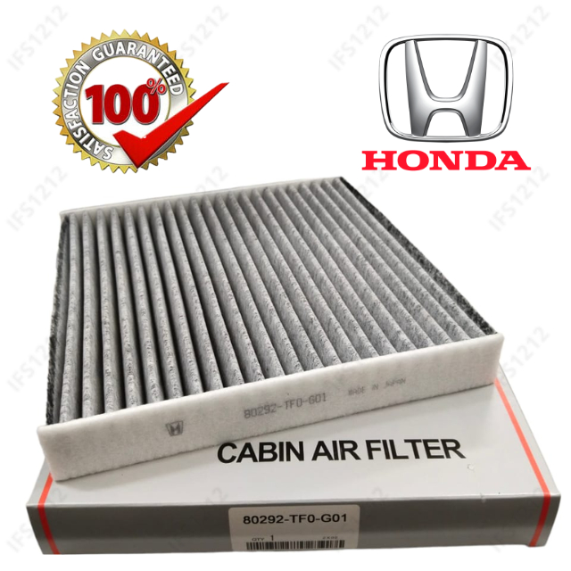 CHARCOAL AIR COND FILTER HONDA CITY JAZZ INSIGHT BRV HRV FREED CIVIC FC