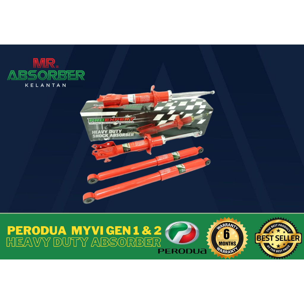 Perodua Myvi 1st Model/Myvi Icon/Myvi 3rd Generation absorber Pro ...