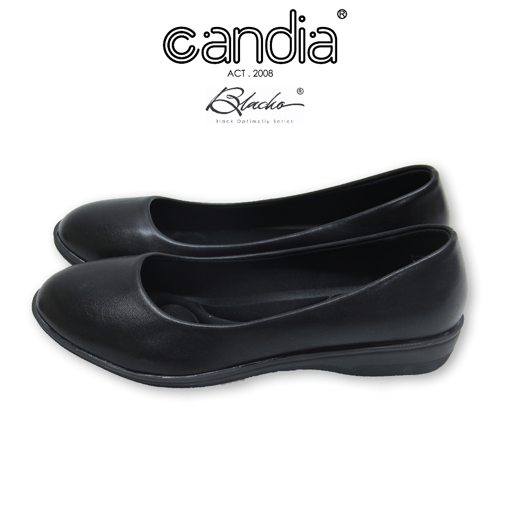 Candia Premium Quality Ladies Office Shoes Comfortable Formal Black Shoes With Shoe Box D2BK30 Shopee Singapore