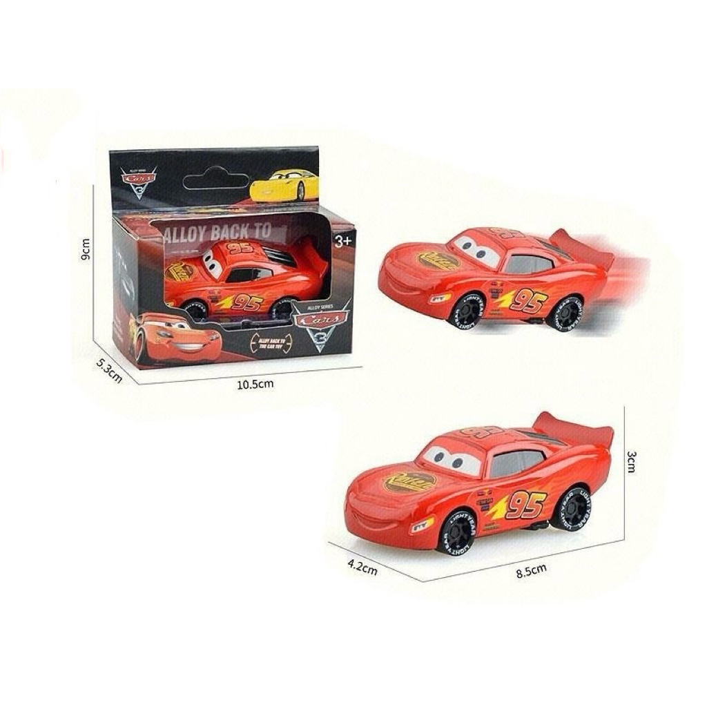 Pixar Cars 3 Lightning McQueen Diecast Metal Car Toy for Kids Lightning ...