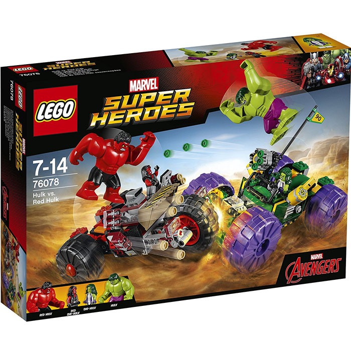 LEGO Marvel Super Heroes 76078 Hulk vs. Red Hulk Avengers 2017 Shopee Singapore