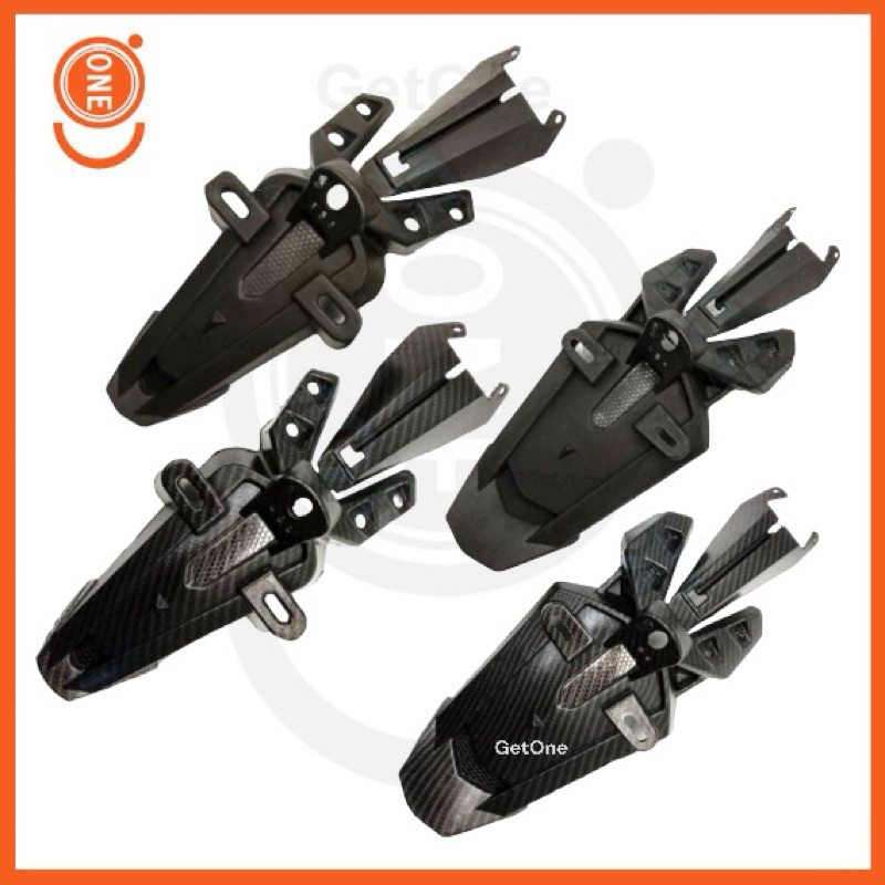 Y15 Y15ZR REAR FENDER MUDGUARD REAR Mosquito Tail EXCITER MAGAT VIETNAM CARBON BLACK Shopee