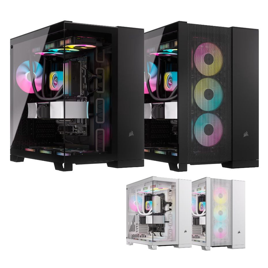 CORSAIR 6500 Series [ 6500X / 6500D AIRFLOW ] Tempered Glass ATX PC ...