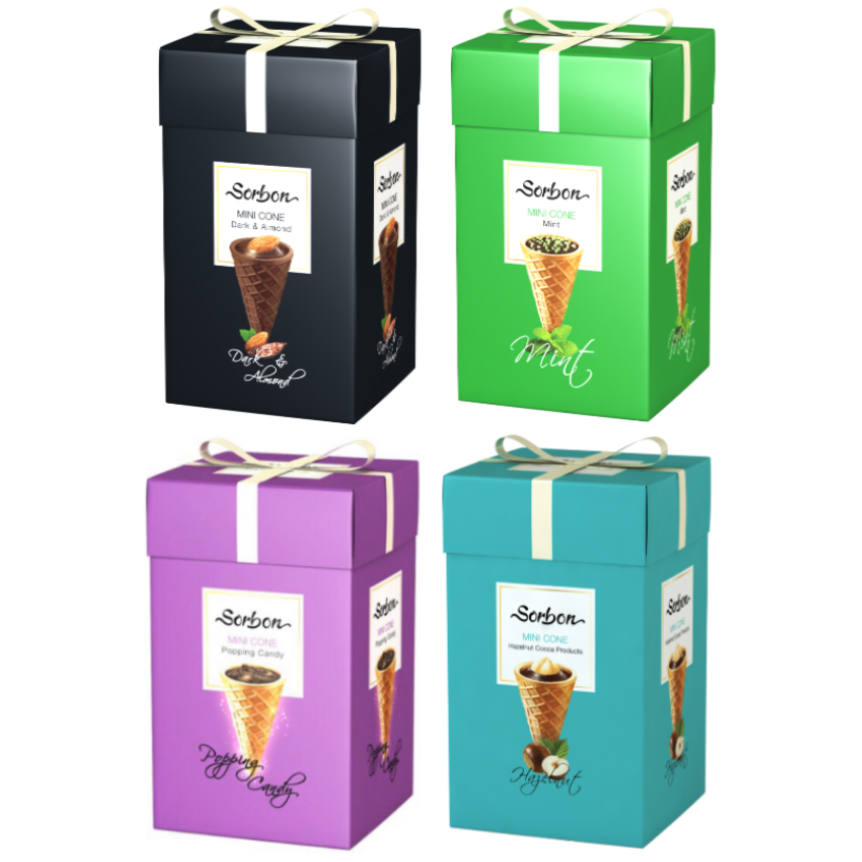 Sorbon Mini Cone Assorted 200g | Shopee Singapore