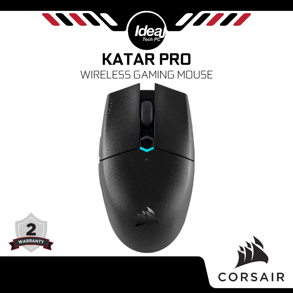 CORSAIR KATAR PRO WIRELESS | 10,000 DPI | Lightweight FPS/MOBA Gaming ...