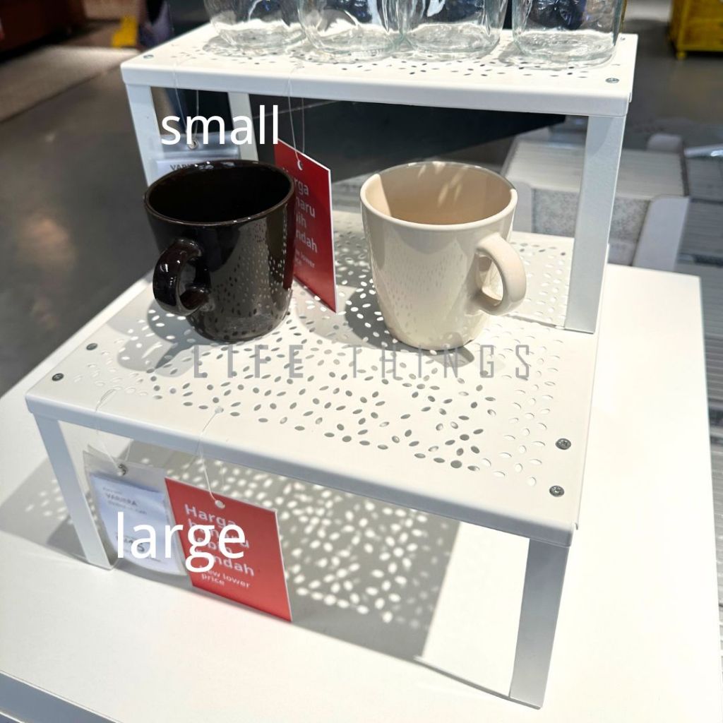 IKEA VARIERA Shelf Insert, Para selit, Rak Dapur Kitchen, Table ...
