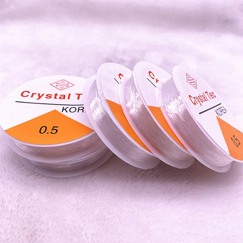 Crystal Ropes 0.5~1.0mm Elastic String For DIY Bracelet, Jewelry Making ...