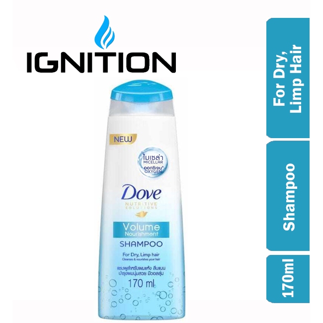 Dove Nutritive Solutions Volume Nourishment Shampoo 170ml | Shopee ...