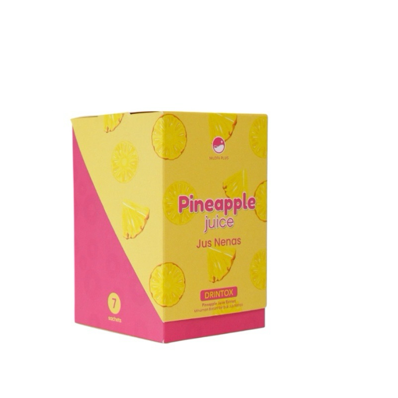 DRINTOX PINEAPPLE JUICE BY NILOFA (7 SACHET) Shopee Singapore