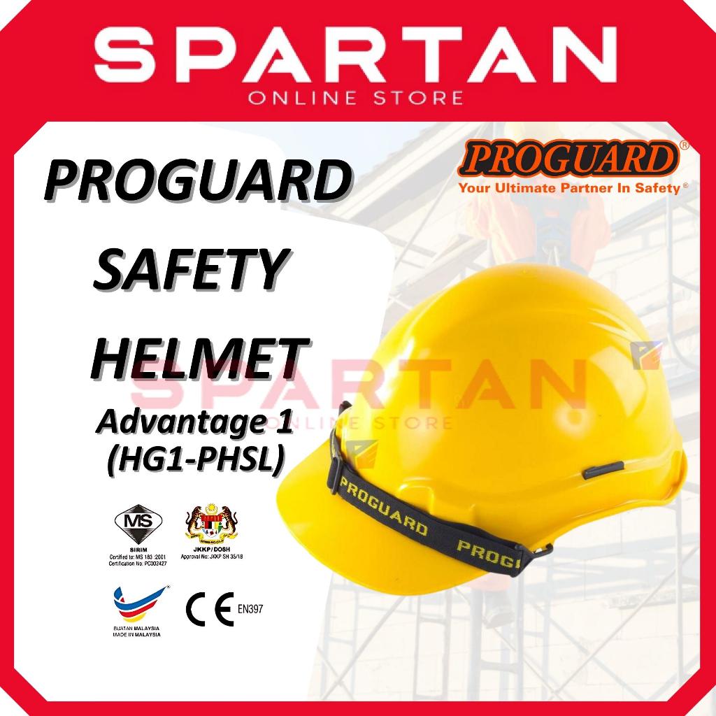 Proguard Safety Helmet SIRIM Certified HG1-PHSL Construction Hard Hat ...