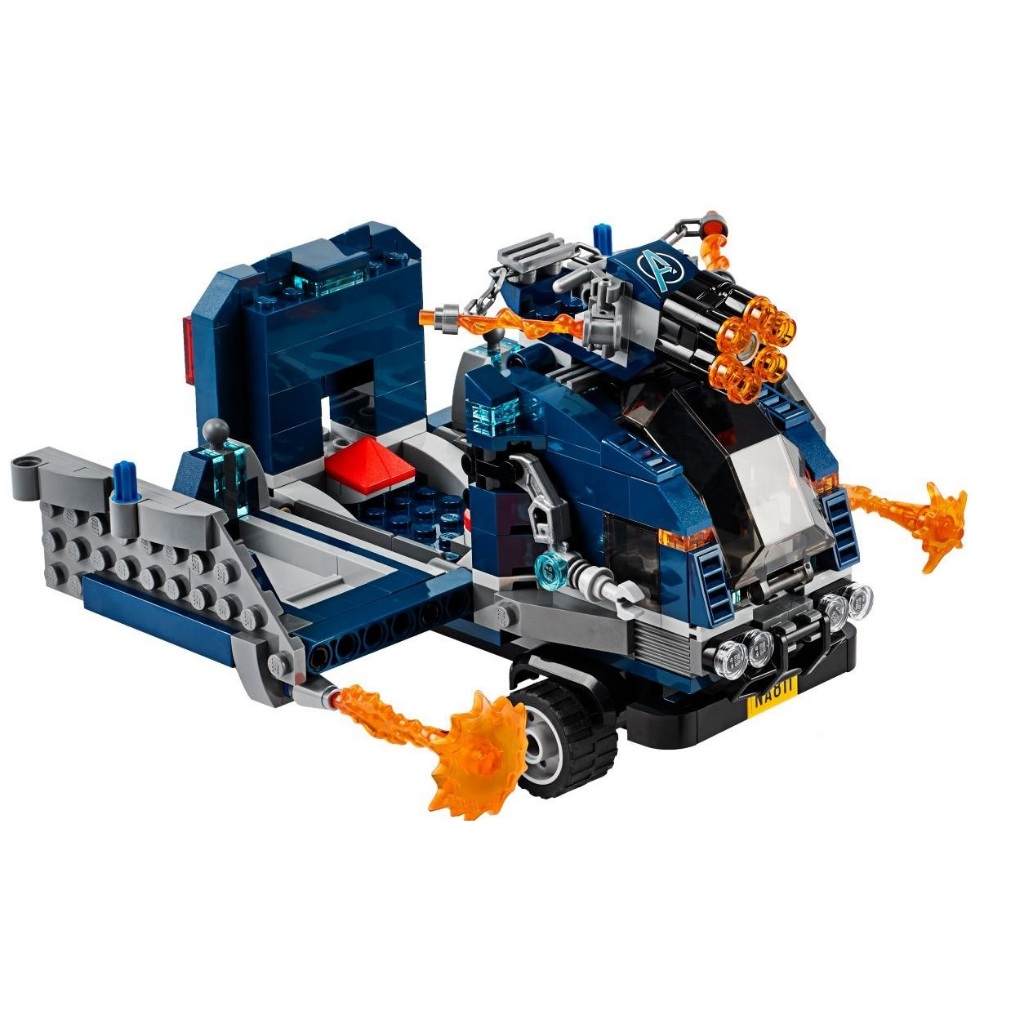 Lego avengers truck takedown hotsell