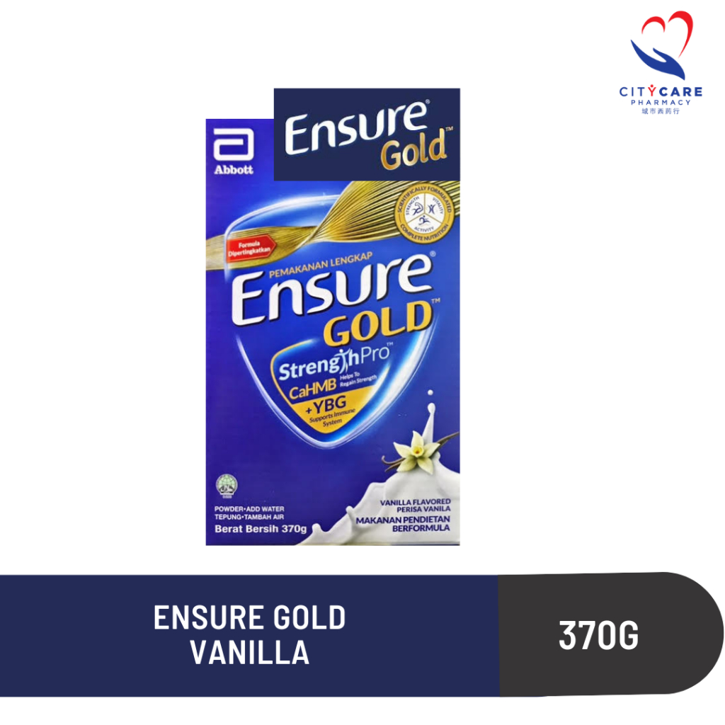 [Exp date : 6/2025] Ensure Gold Vanilla 370g | Shopee Singapore