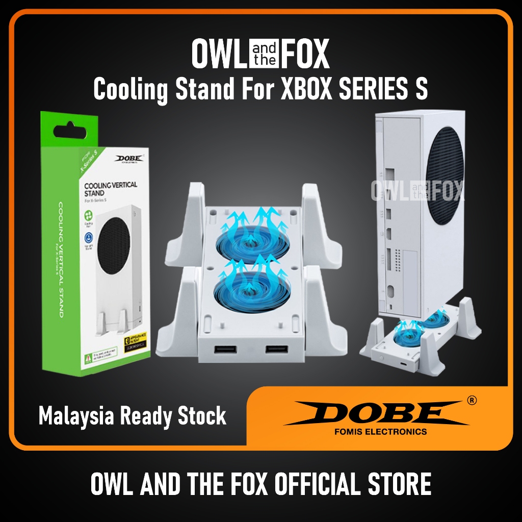 DOBE Xbox Series S Console Cooling Fan Vertical Stand Xbox Cooling Fan ...