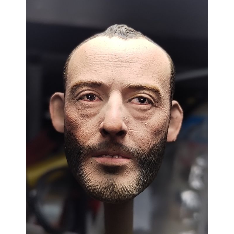 Miniature 1/6 Scale Painted Head Sculpt Jean Reno Leon Professional 12 ...